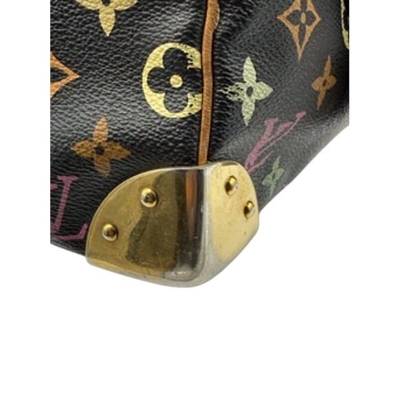 Louis Vuitton Monogram Multicolor Speedy 30 Black*Takashi Murakami 2010 Coll. - Picture 13 of 16